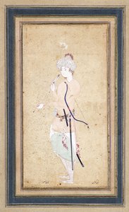 A Young Archer by Abd Allah Musawwir