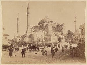 Hagia Sophia by Abdullah Frères