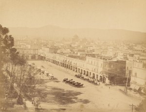Mexican Views. Mexico, Mercaderes Portal by Abel Briquet