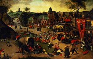 A Carnival on the Feast Day of St. George in a Village near Antwerp