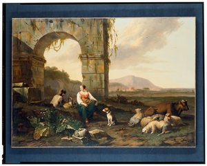 Italian Landscape with Shepherds