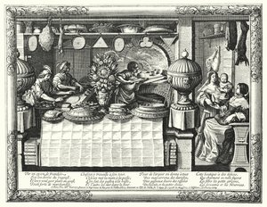 The Pastry Cook by Abraham (after) Bosse