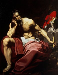 Saint Jerome by Abraham (attr.to) Janssens