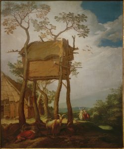 Landscape with Tobias and the Angel by Abraham Bloemaert