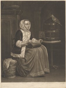 Woman Sewing