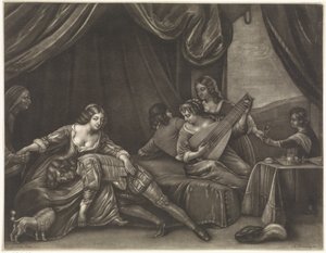 The Prodigal Son in the Brothel by Abraham Bloteling (possibly)