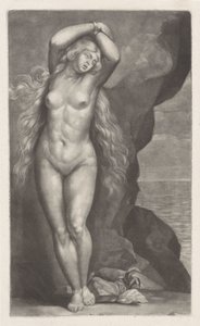Andromeda Chained to the Rock by Abraham Bloteling
