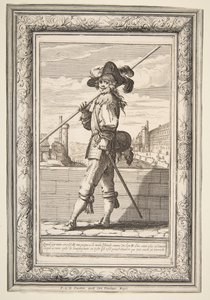 A Pikeman by Abraham Bosse