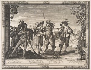 Charivari, ca. 1633 by Abraham Bosse