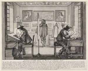 Copper Plate Engravers and Etchers by Abraham Bosse