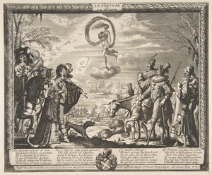 Fortune Favoring France by Abraham Bosse