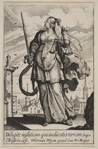 Justice by Abraham Bosse