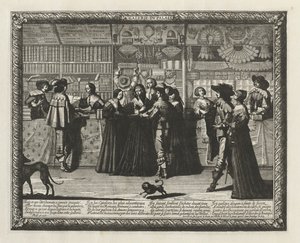 The Gallery of Paris by Abraham Bosse