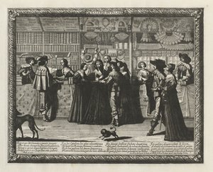 La Galerie du Paris by Abraham Bosse