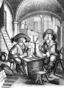 The Tobacco by Abraham Bosse