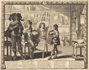 The Noble Painter by Abraham Bosse