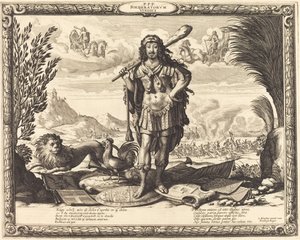 Louis XIII as Hercules