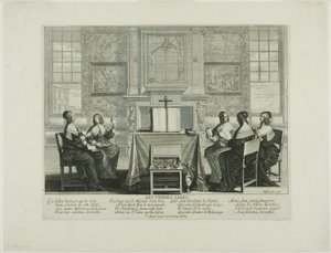 Plate One, from The Wise and Foolish Virgins, plate One