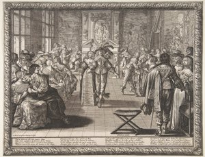 The Ball by Abraham Bosse