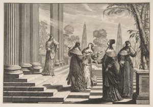 The Foolish Virgins Rejected by Abraham Bosse