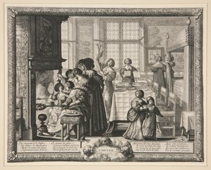 The Four Seasons: Winter by Abraham Bosse