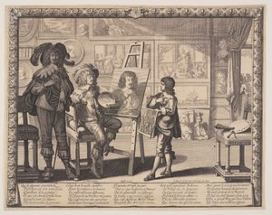 The Noble Painter by Abraham Bosse