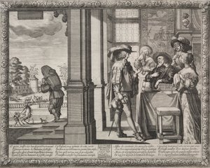 The Prodigal Son: The Prodigal Bidding His Parents Farewell
