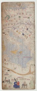 Catalan Atlas, Sheet 7 by Abraham Cresques