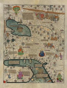 Cathay, China from the Catalan Atlas