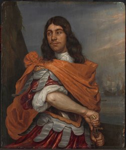 Portrait of Lieutenant-Admiral Cornelis Tromp in Roman Costume