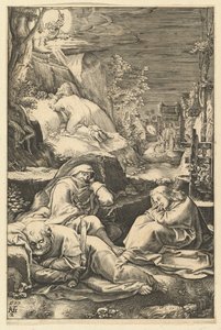 The Agony in the Garden, from The Passion of Christ by Abraham Hogenberg