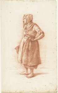 Standing Woman to the Left, Hand on Hip