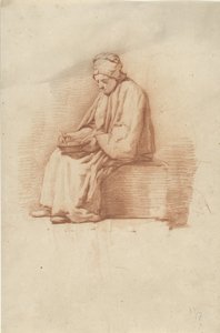 Seated Woman by Abraham Johannes Ruytenschildt