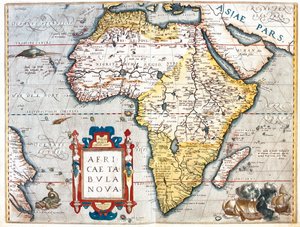 Africa by Abraham Ortelius
