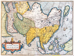 Asia by Abraham Ortelius