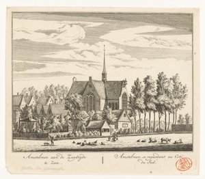View of Amstelveen by Abraham Rademaker
