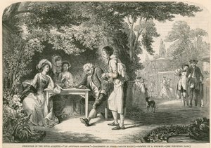 Goldsmith at the White Conduit House, Islington, London by Abraham Solomon