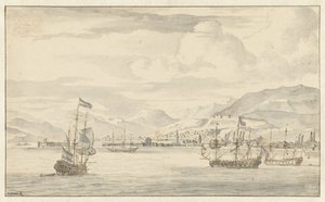 View of Smyrna (Izmir) by Abraham Storck