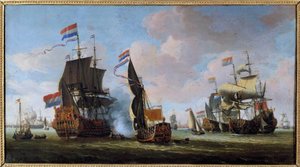 Marine: Scene of Naval Battle