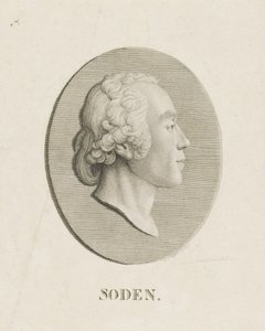 Portrait of Friedrich Julius Heinrich Graf von Soden auf Sassanfahrt, 1800 by Abraham Wolfgang Küffner