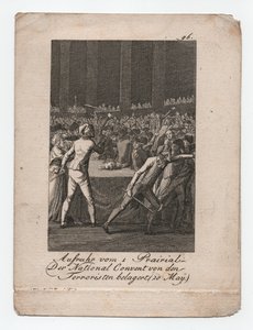 Uprising of the 1st Prairial by Abraham Wolfgang Küffner