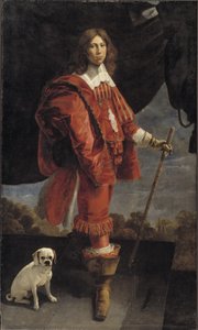 Ulrik Christian Gyldenløve (1630-1658), son of Christian IV and Vibeke Kruse by Abraham Wuchters