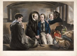 The Departure (Second Class), pub. 1857
