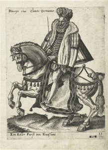 German Ruler on Horseback