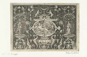 Danae and Jupiter as a Shower of Gold Coins (DANAE) by Abraham de Bruyn