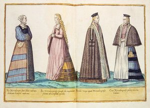 Sixteenth Century Costumes from 