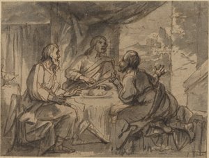 Supper at Emmaus by Abraham van Diepenbeeck