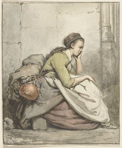 Seated Woman with a Copper Kettle