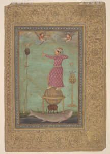 Jahangir Shooting the Head of Malik Ambar, Early 17th Century by Abu