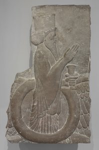 Ahuramazda in the Winged Disk, Persepolis, 486-460 BC by Achaemenid
